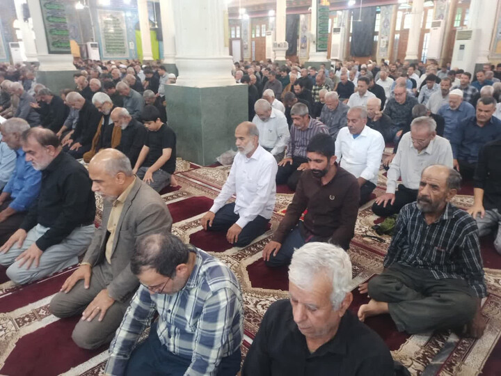نماز جمعه برازجان به روایت تصویر