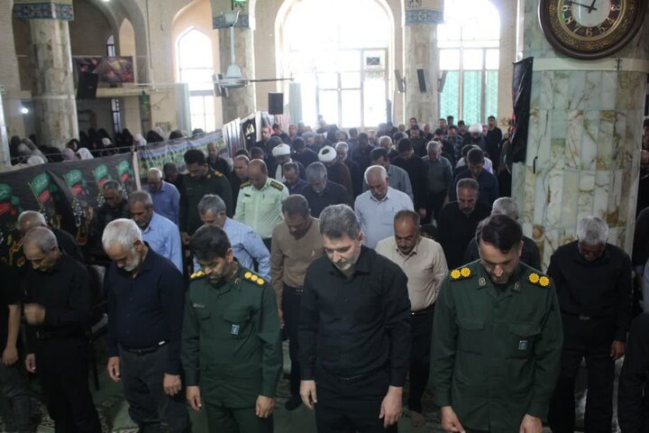 تصاویر/ نماز عبادی سیاسی جمعه شهرستان خاتم