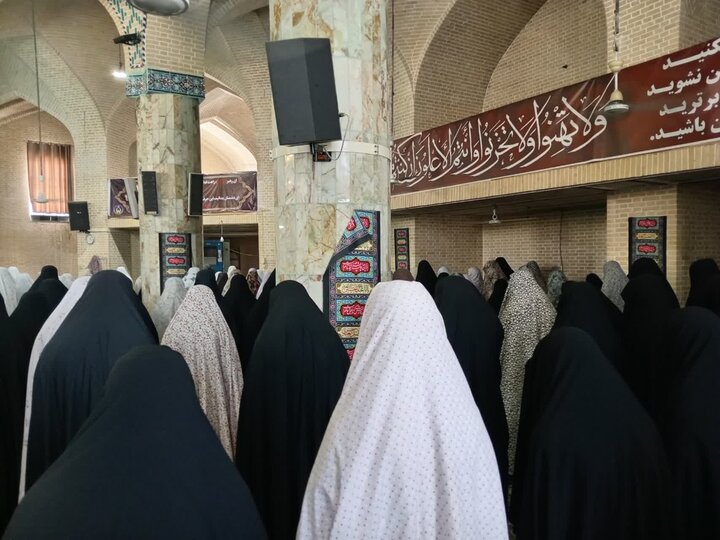 تصاویر/ نماز عبادی سیاسی جمعه شهرستان خاتم