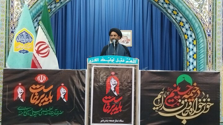 نمازجمعه دیّر به روایت تصویر