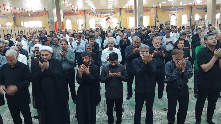 نمازجمعه دیّر به روایت تصویر