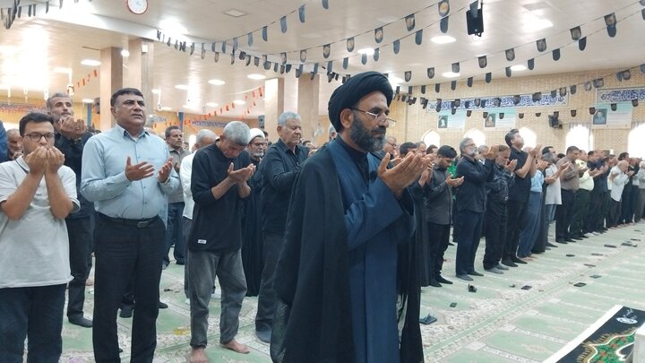 نمازجمعه دیّر به روایت تصویر