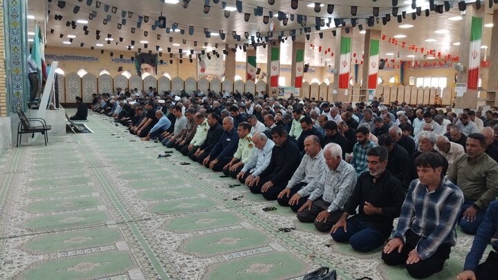 نمازجمعه دیّر به روایت تصویر