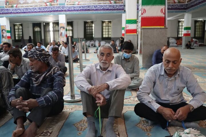تصاویر/ اقامه نمازجمعه شهر قلعه‌گنج