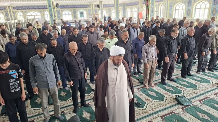 تصاویر/ اقامه نمازجمعه شهر بافت