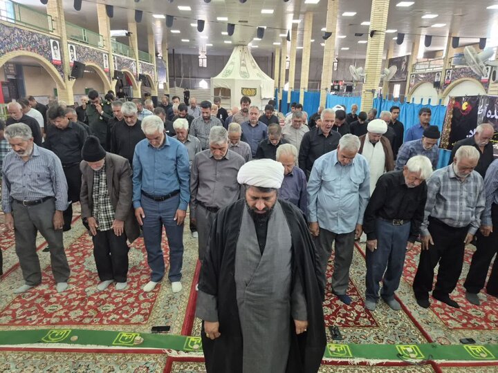 تصاویر/ اقامه نمازجمعه شهر پاریز