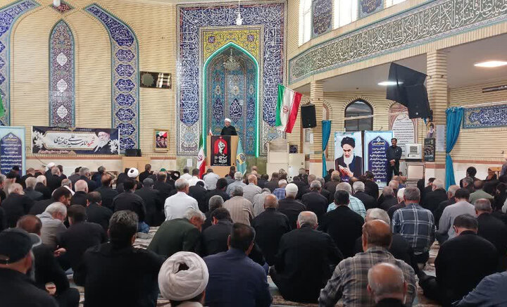 تصاویر/ اقامه نماز جمعه شهرستان بیجار