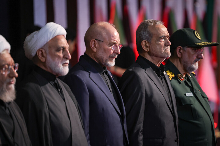 تصاویر/ مراسم ادای احترام مقامات و شخصیت‌های کشورهای خارجی به پیکر مطهر رهبر شهید انقلاب