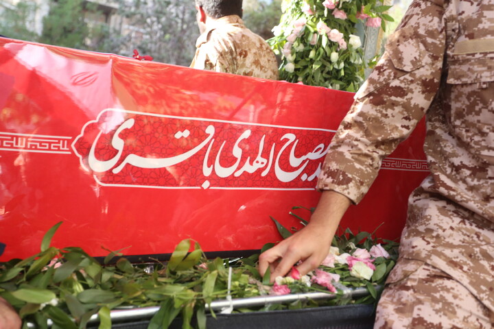 تصاویر/ تشییع پیکر مطهر شهید مصباح الهدی باقری کنی(داماد رهبر شهید)در محله کَن تهران