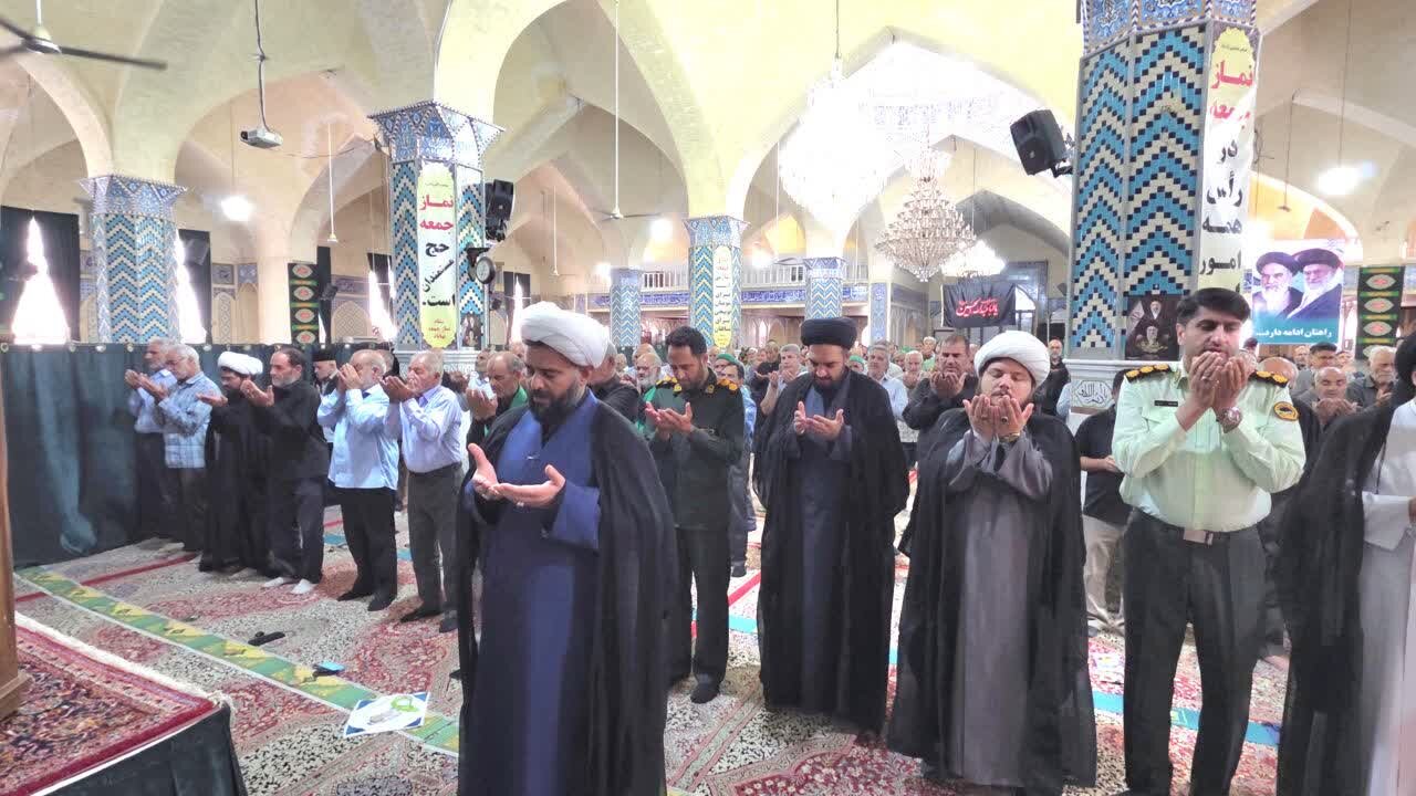 تصاویر/ نماز عبادی سیاسی جمعه شهرستان بهاباد