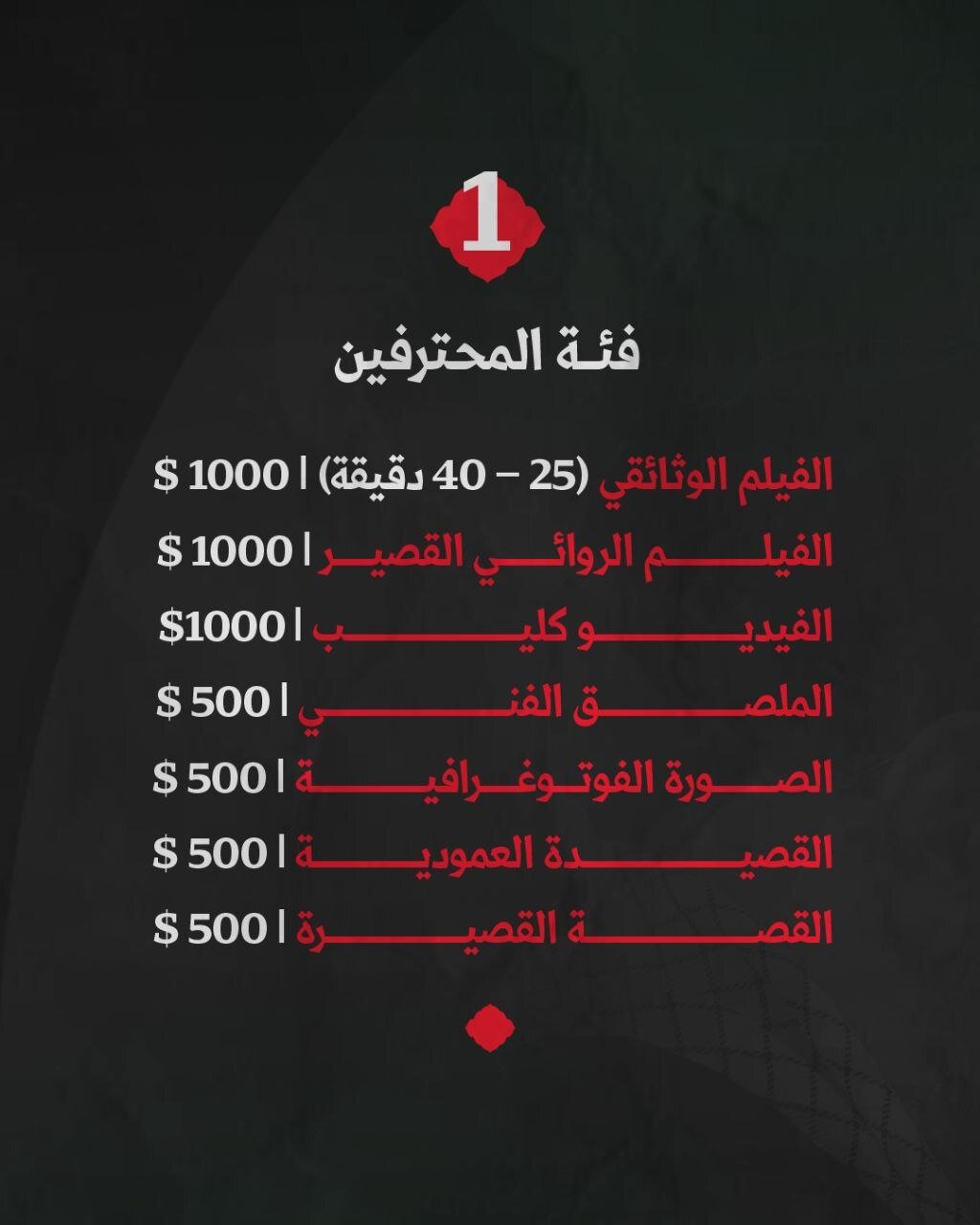 مهرجان "قوموا لله" يستقبل الأعمال العربية تخليداً لتشييع الإمام الخامنئي الشهيد مع جوائز مالية للفائزين