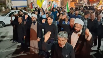 فیلم| راهپیمایی مردم آبدان در خونخواهی امام شهید