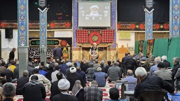 تصاویر/ سالگرد اولین امام جمعه آران و بیدگل در مسجد ملا شکرالله