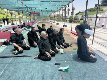 استقرار موکب جهادی «شهید حججی» کاشان در تهران جهت خدمت‌رسانی به زائران+عکس