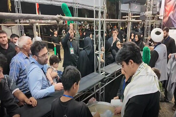 برپایی موکب جامع خدمت رسانی حوزه علمیه کرمانشاه در مصلای تهران