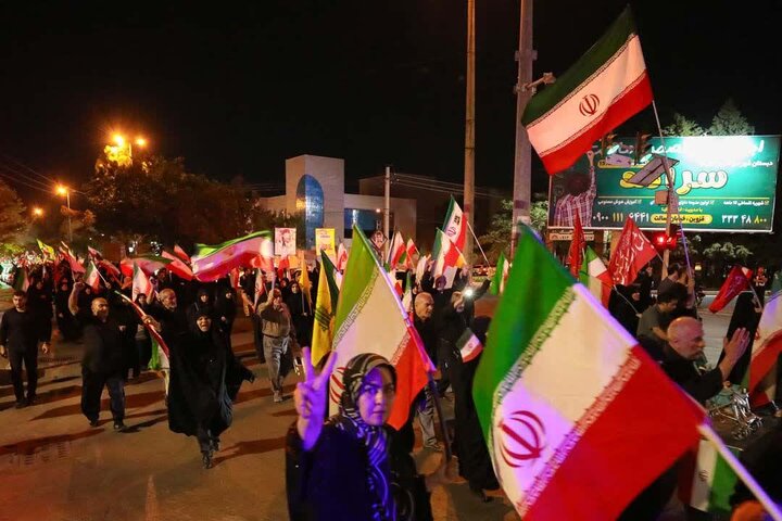 تصاویر / حضور مردذم استان قزوین در ایستگاه صد وبیست وسوم