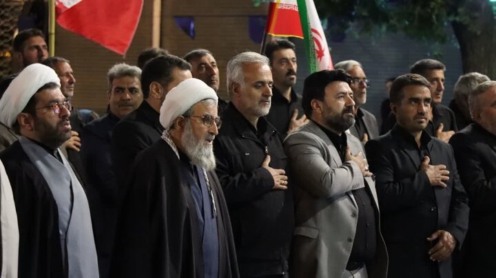 تصاویر/ صد و بیست و پنجمین موج از اجتماعات شبانه سراسری مردم چالدران