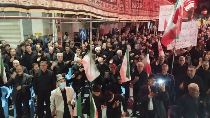 تصاویر/ موج صد و بیست و پنجم از تجمعات شبانه در میاندوآب