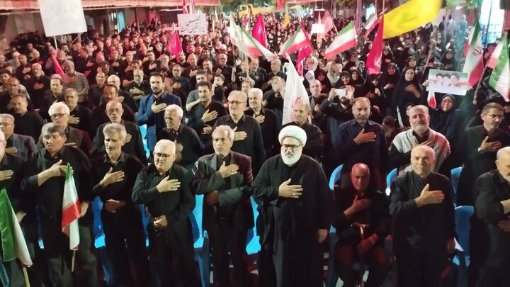 تصاویر/ موج صد و بیست و پنجم از تجمعات شبانه در میاندوآب