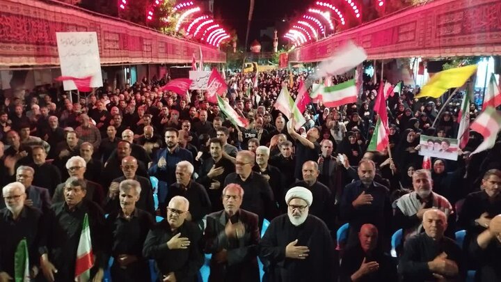 تصاویر/ موج صد و بیست و پنجم از تجمعات شبانه در میاندوآب