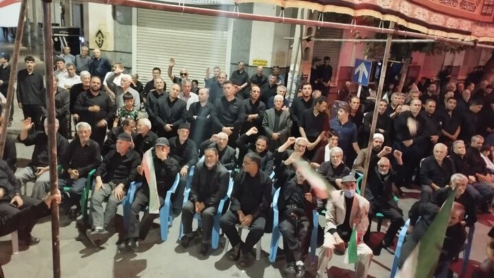 تصاویر/ موج صد و بیست و پنجم از تجمعات شبانه در میاندوآب