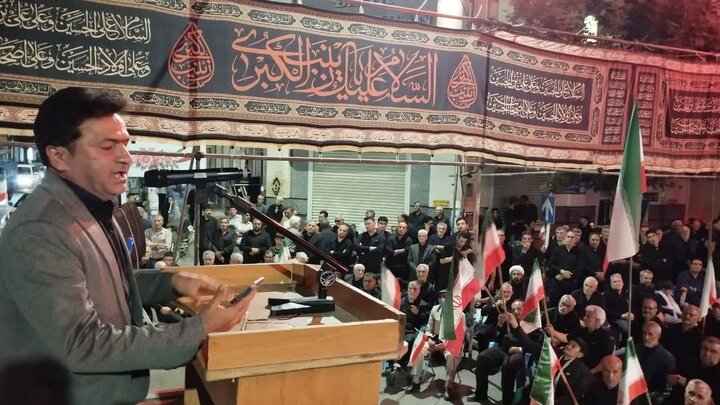 تصاویر/ موج صد و بیست و پنجم از تجمعات شبانه در میاندوآب