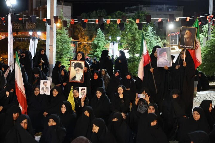 تصاویر / تجمع انقلابی مردم و بسیجیان شهرستان بهار