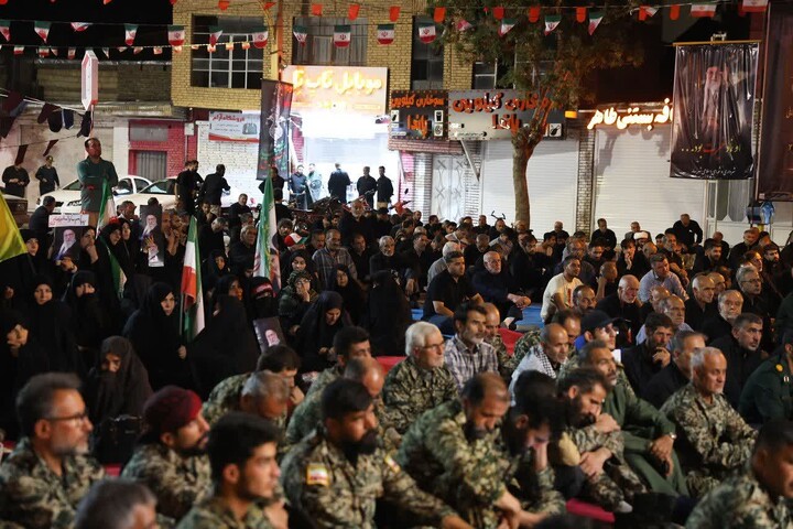 تصاویر / تجمع انقلابی مردم و بسیجیان شهرستان بهار