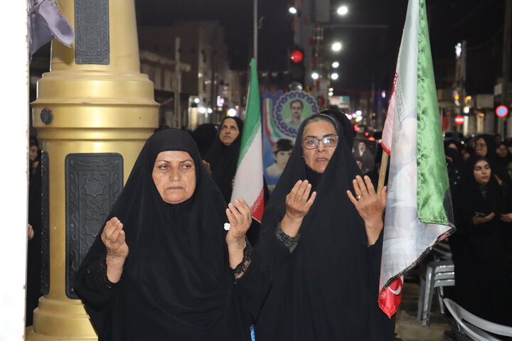 تصاویر/ سوگواری و خونخواهی رهبر شهید در دیّر