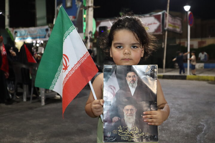 تصاویر/ سوگواری و خونخواهی رهبر شهید در دیّر