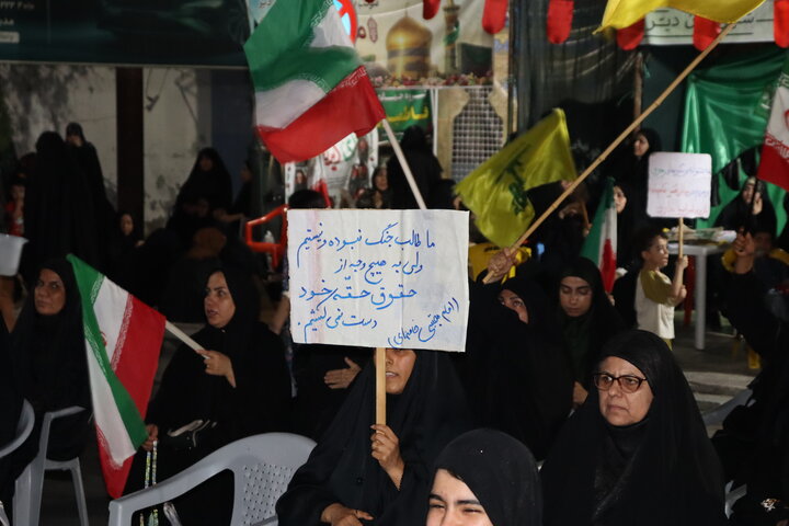 تصاویر/ سوگواری و خونخواهی رهبر شهید در دیّر