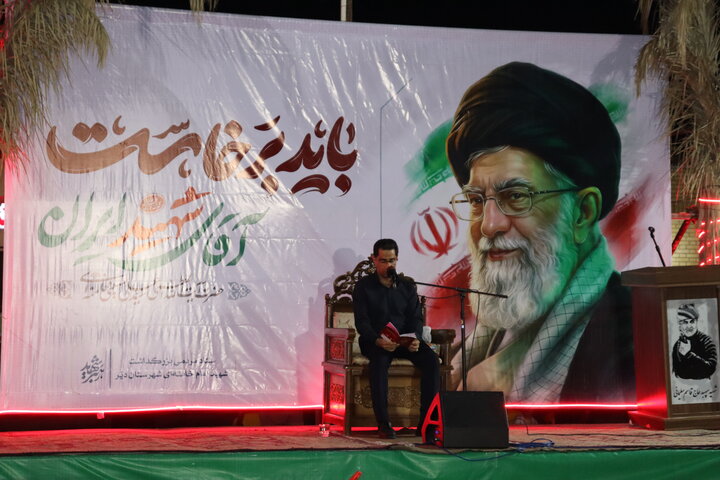 تصاویر/ سوگواری و خونخواهی رهبر شهید در دیّر