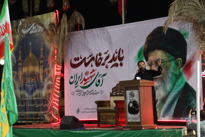 تصاویر/ سوگواری و خونخواهی رهبر شهید در دیّر