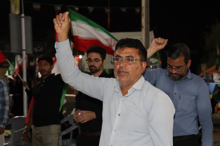 تصاویر/ سوگواری و خونخواهی رهبر شهید در دیّر