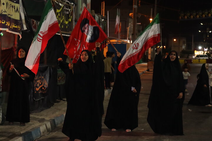 تصاویر/ سوگواری و خونخواهی رهبر شهید در دیّر