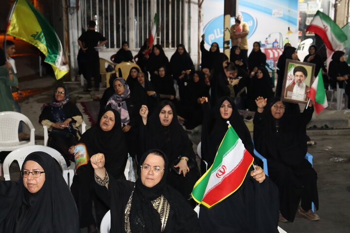 تصاویر/ سوگواری و خونخواهی رهبر شهید در دیّر
