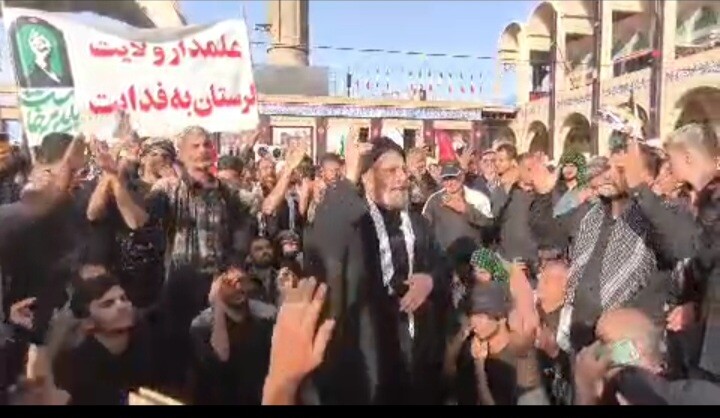فیلم | وداع لرستانی ها با امام شهید