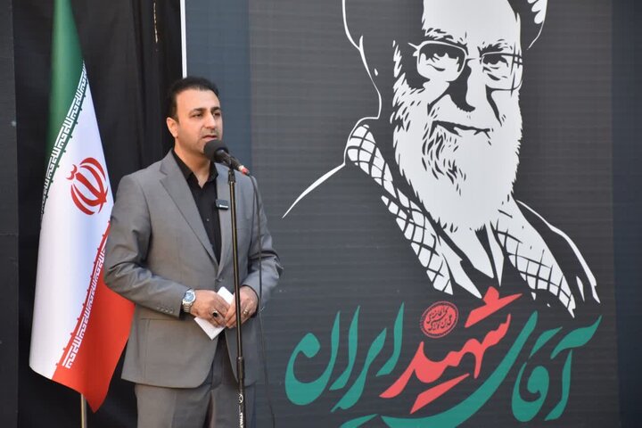 تصاویر/مراسم عزاداری و وداع جامعه دانشگاهیان و فرهنگیان و هنرمندان لرستان با آقای شهید ایران