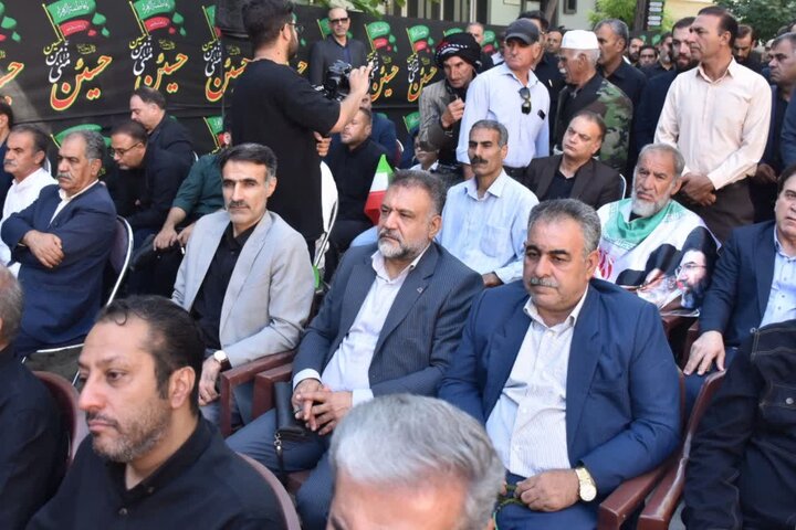 تصاویر/مراسم عزاداری و وداع جامعه دانشگاهیان و فرهنگیان و هنرمندان لرستان با آقای شهید ایران