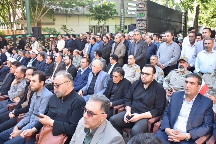تصاویر/مراسم عزاداری و وداع جامعه دانشگاهیان و فرهنگیان و هنرمندان لرستان با آقای شهید ایران