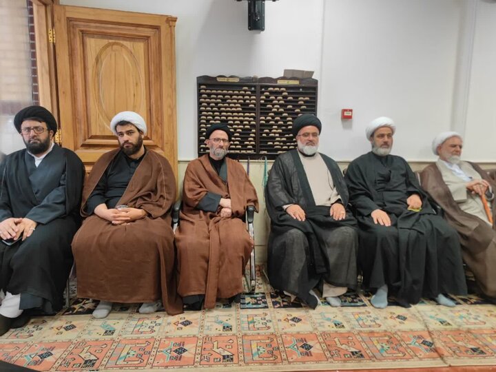 گزارش تصویری +  پنجمین روز برگزاری مراسم سوگواری شهادت امام حسین(ع) در دفتر حضرت آیت الله العظمی جوادی آملی در قم