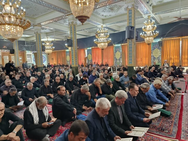 تصاویر/مراسم گرامیداشت رهبر شهید در اراک
