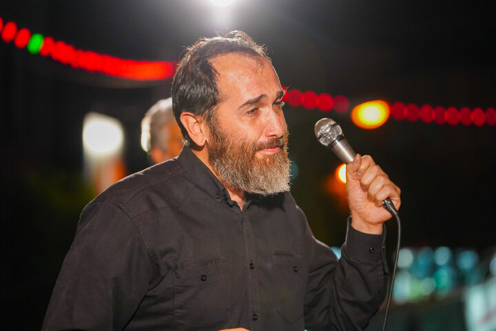 تصاویر/ تجمع باشکوه مردم نیروگاه قم در چله سوم شهادت قائد امت و شهدای جنگ رمضان