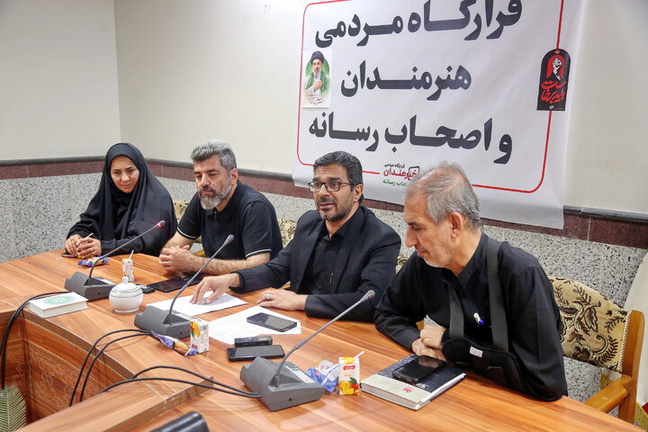 قم با افتتاح «خیمه هنر» و خدمت‌رسانی فرهنگی، میزبان زائران و هنرمندان کشوری شد