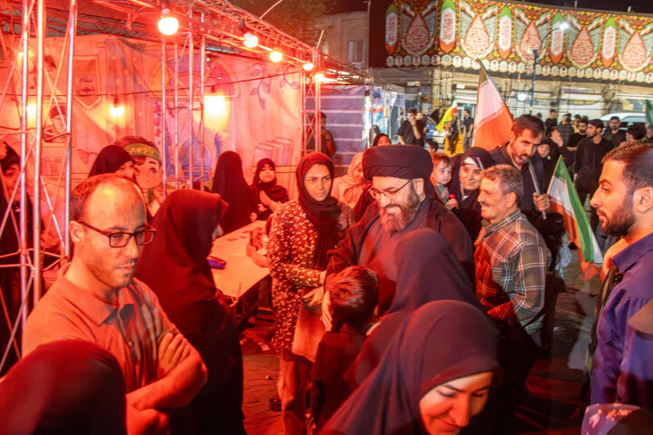 تصاویر | حضور نماینده ولی فقیه در زنجان در مواکب و اجتماعات شبانه مردم زنجان