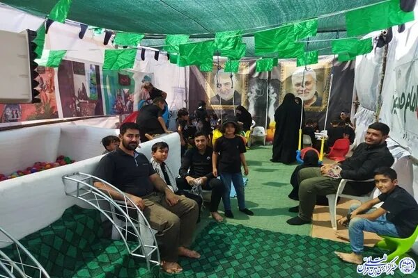 فیلم | تداوم خدمت رسانی موکب شهدای قاقازان به زائران رهبر شهید