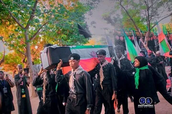 An Gudanar Da Gangamin Bankwana Da Gangar Jikin Ayatullah Khamenei A Kano + Hotuna
