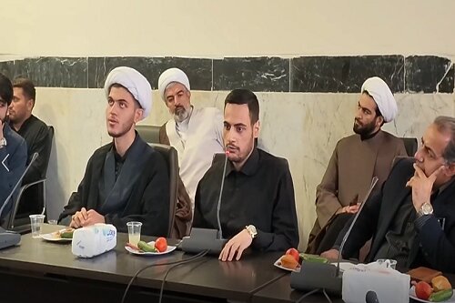 فیلم| سوگواره شعر «آقای شهید ایران» با حضور شاعران در حوزه علمیه کرمانشاه