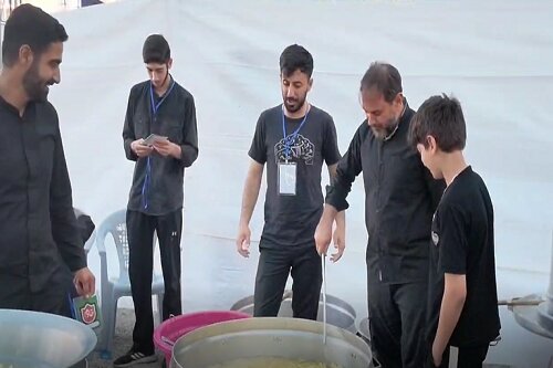 برپایی موکب جامع خدمت رسانی حوزه علمیه کرمانشاه در مصلای تهران
