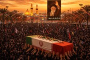 نجف اور کربلا میں لاکھوں عراقی رہبرِ شہید(رہ) کے استقبال کے منتظر